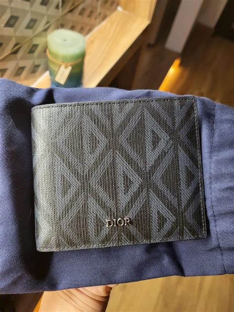 dior mens wallet|authentic christian dior wallet.